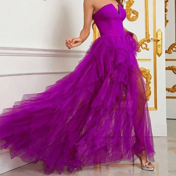preppy purple dress Sun-imperial